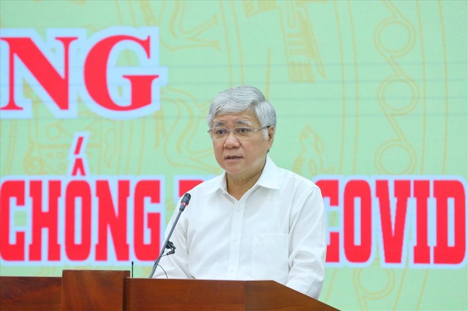Chủ tịch Uỷ ban Trung ương MTTQ Việt Nam Đỗ Văn Chiến phát động đợt cao điểm quyên góp