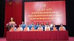 Hà Nội: Ký kết quy chế phối hợp trong hoạt động Công đoàn giai đoạn 2022-2025