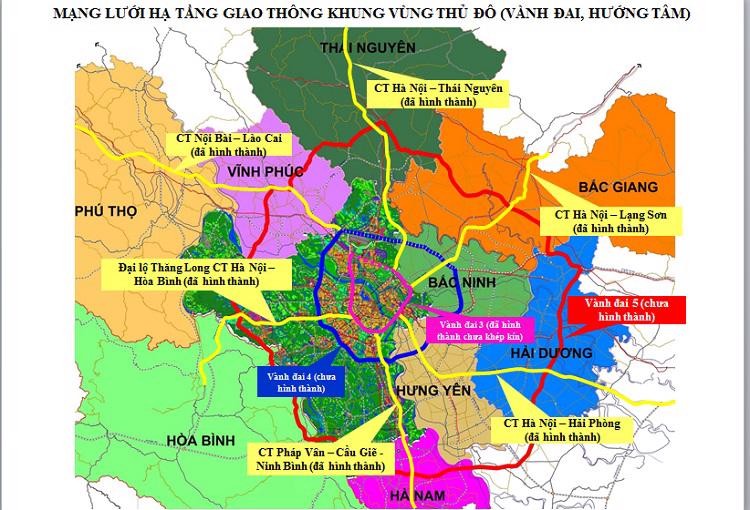 Hiện thực hóa “siêu dự án”, mở không gian phát triển Vùng Thủ đô