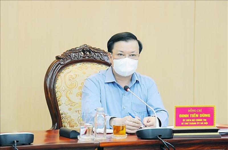 Bí thư Thành ủy Đinh Tiến Dũng