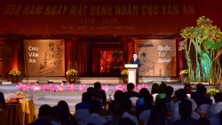 Hà Nội tổ chức trọng thể lễ kỷ niệm 650 năm ngày mất danh nhân Chu Văn An