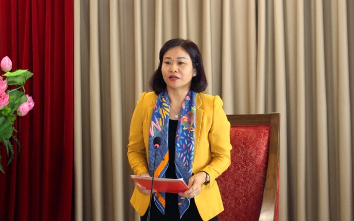 Phó Bí thư Thường trực Thành ủy Nguyễn Thị Tuyến kết luận hội nghị