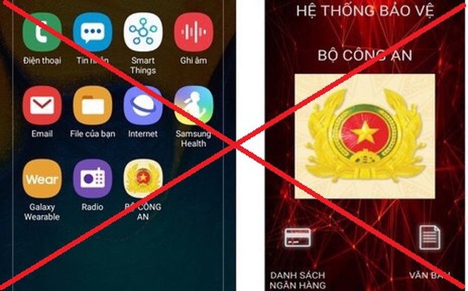 Hàng chục người đã bị chiếm đoạt hàng trăm tỷ đồng từ app giả mạo Bộ Công an trên hệ điều hành Android