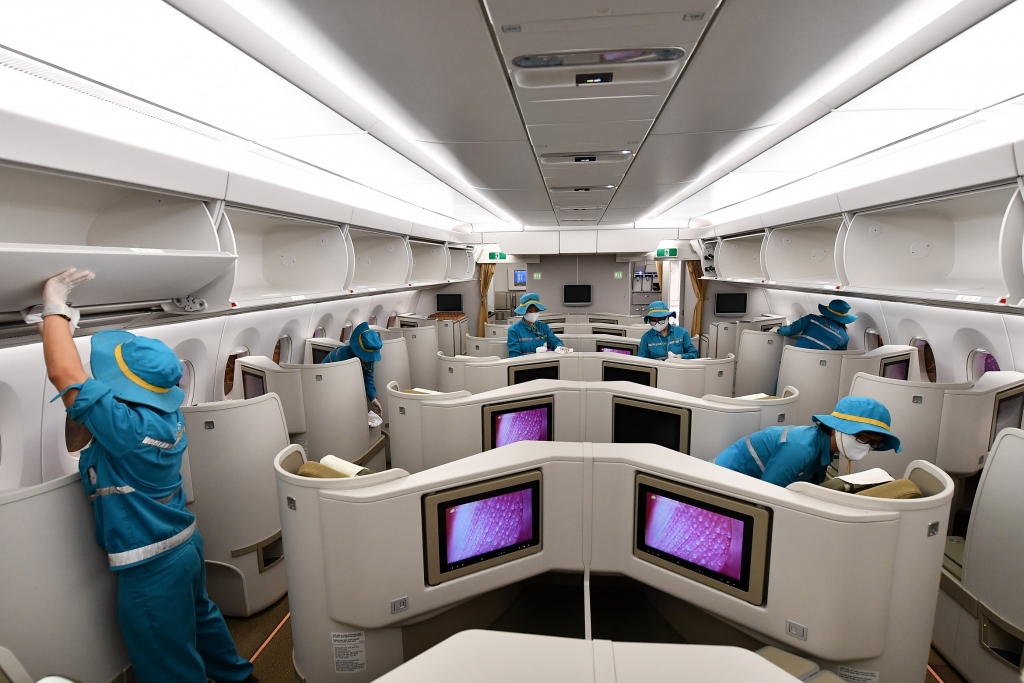 Tiêu chuẩn an toàn dịch bệnh của Vietnam Airlines cao nhất ngành hàng không Việt Nam