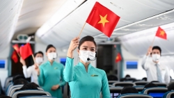 Tưng bừng kỷ niệm ngày 30/4 trên các chuyến bay của Vietnam Airlines