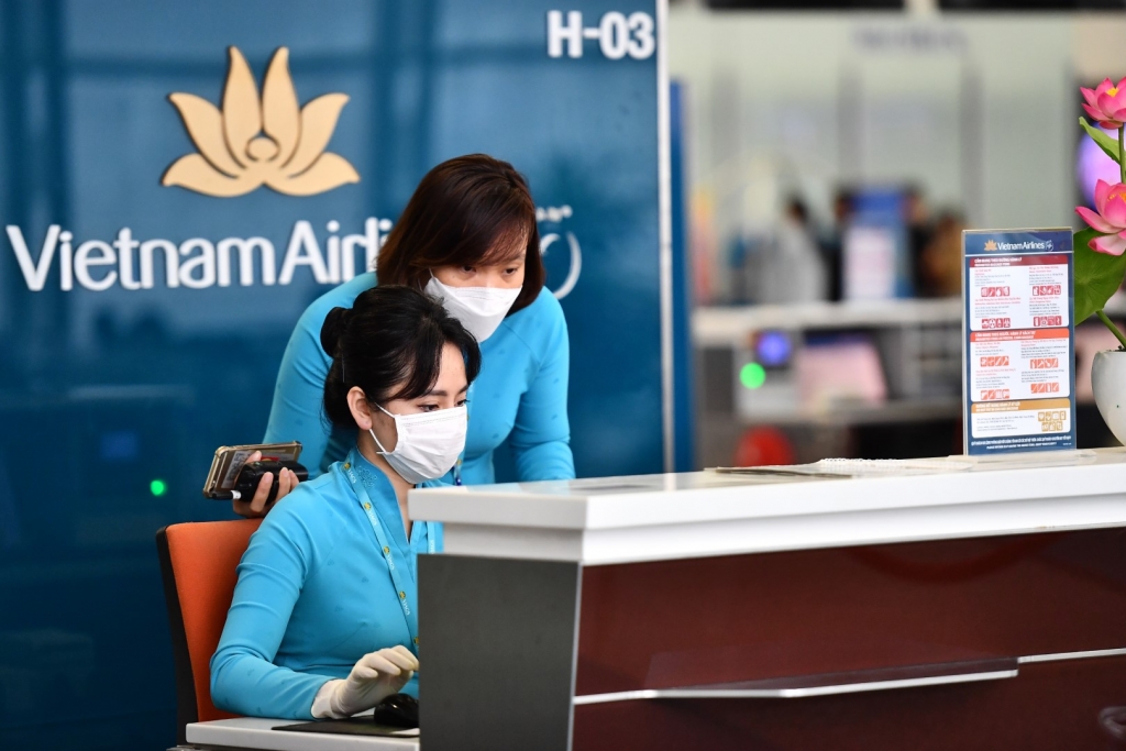 Vietnam Airlines nâng cấp độ phòng chống dịch và tiếp tục tăng cường hỗ trợ hành khách