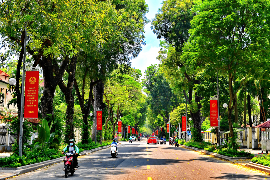 Hà Nội rực rỡ trước ngày bầu cử Hà Nội rực rỡ trước ngày bầu cử
