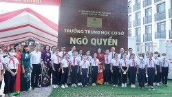 Trường THCS Ngô Quyền (Đông Anh, Hà Nội): Hân hoan chào đón năm học mới