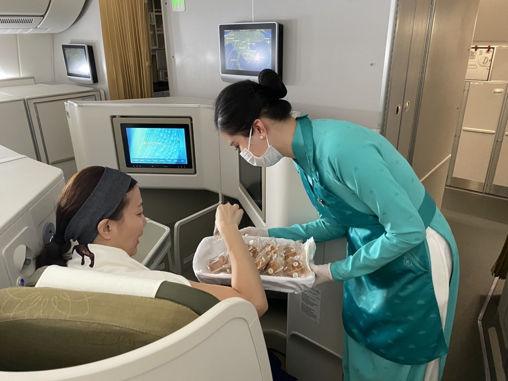 Vietnam Airlines chắp cánh hương vị truyền thống trên những chuyến bay