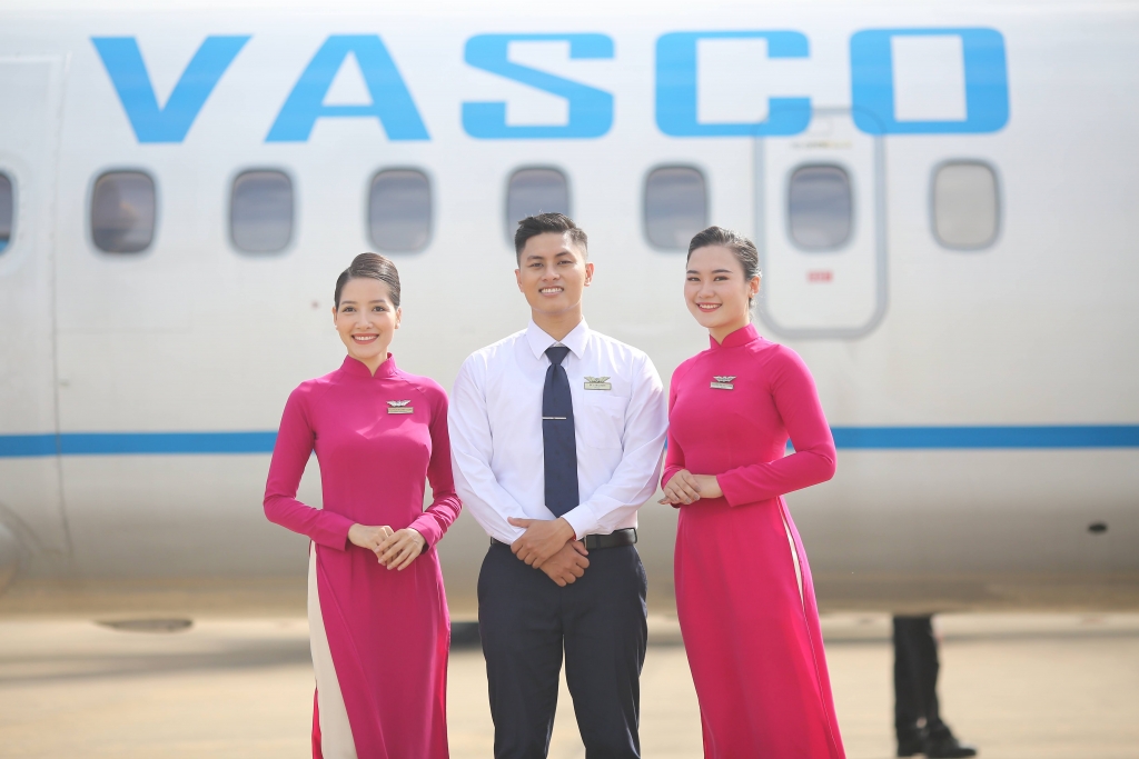 VASCO, thành viên của Vietnam Airlines Group, đang khai thác 02 đường bay kết nối đến tỉnh Bà Rịa - Vũng Tàu gồm TP.HCM - Côn Đảo và Cần Thơ - Côn Đảo