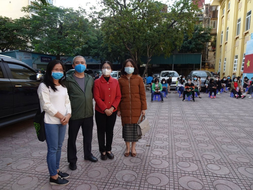 Quận Ba Đình tổ chức tiêm phòng vắc xin Covid-19 cho học sinh lớp 9 Quận Ba Đình tổ chức tiêm phòng vắc xin Covid-19 cho học sinh lớp 9