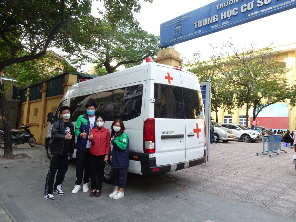 Quận Ba Đình tổ chức tiêm phòng vắc xin Covid-19 cho học sinh lớp 9 Quận Ba Đình tổ chức tiêm phòng vắc xin Covid-19 cho học sinh lớp 9
