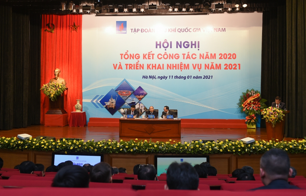 Hội nghị tổng kết công tác năm 2020 và triển khai nhiệm vụ năm 2021 của Tập đoàn Dầu khí Quốc gia Việt Nam