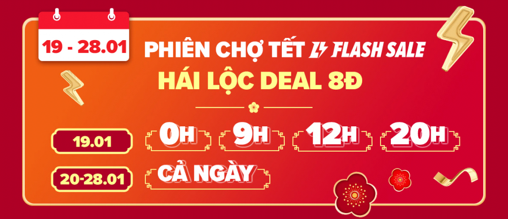 An tâm sắm Tết với hàng triệu ưu đãi từ Lazada