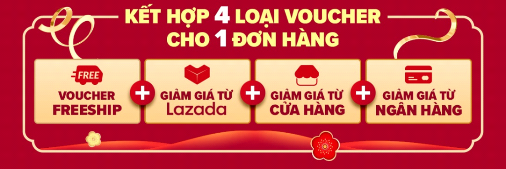 An tâm sắm Tết với hàng triệu ưu đãi từ Lazada