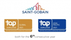 Năm thứ sáu Saint-Gobain được vinh danh Giải thưởng “Global Top Employer - Nhà tuyển dụng hàng đầu thế giới”