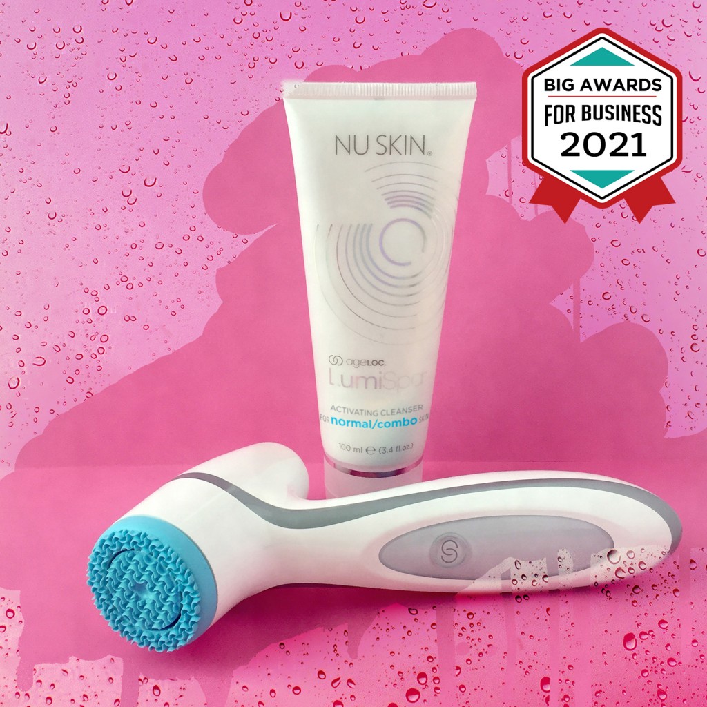 Thiết bị rửa mặt và chăm sóc da chuyên sâu ageLOC LumiSpa của Nu Skin được công nhận là “Sản phẩm của năm”