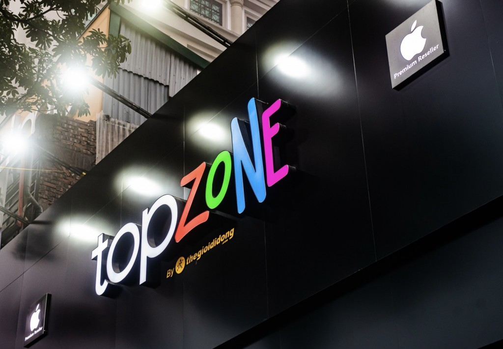 TopZone ra mắt cửa hàng cao cấp đầu tiên tại Hà Nội