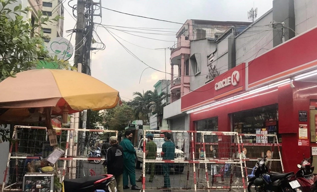 TP.Hồ Chí Minh phong tỏa khu vực Mả Lạng do có ca nhiễm COVID-10