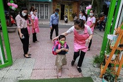 Trẻ mầm non, học sinh tiểu học Đà Nẵng chuẩn bị đi học trực tiếp
