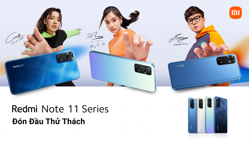 Xiaomi Việt Nam ra mắt dòng sản phẩm Redmi Note 11 cùng biệt đội “Đón đầu thử thách”