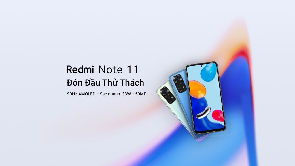 Xiaomi Việt Nam ra mắt dòng sản phẩm Redmi Note 11 cùng biệt đội “Đón đầu thử thách”