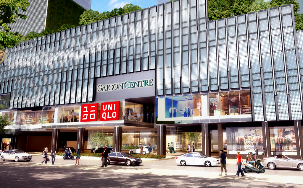 UNIQLO khai trương cửa hàng tại Trung tâm thương mại Saigon Centre 