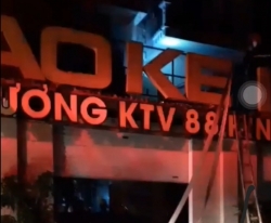Bắc Giang: Cháy quán karaoke ở huyện Hiệp Hòa, 2 người tử vong