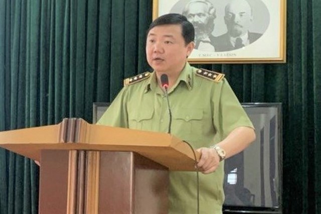 Ông Trần Duy Tuấn, Cục trưởng Cục QLTT tỉnh Ninh Bình