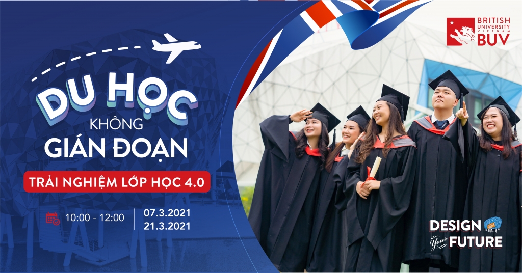 Tìm hiểu cơ hội học tập với chương trình “Du học không gián đoạn” của BUV