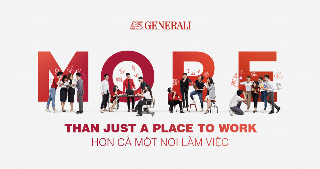 Generali Việt Nam triển khai chiến lược “Hơn cả một nơi làm việc” nhằm xây dựng một môi trường “học tập – phát triển – vui sống – thăng hoa” lý tưởng