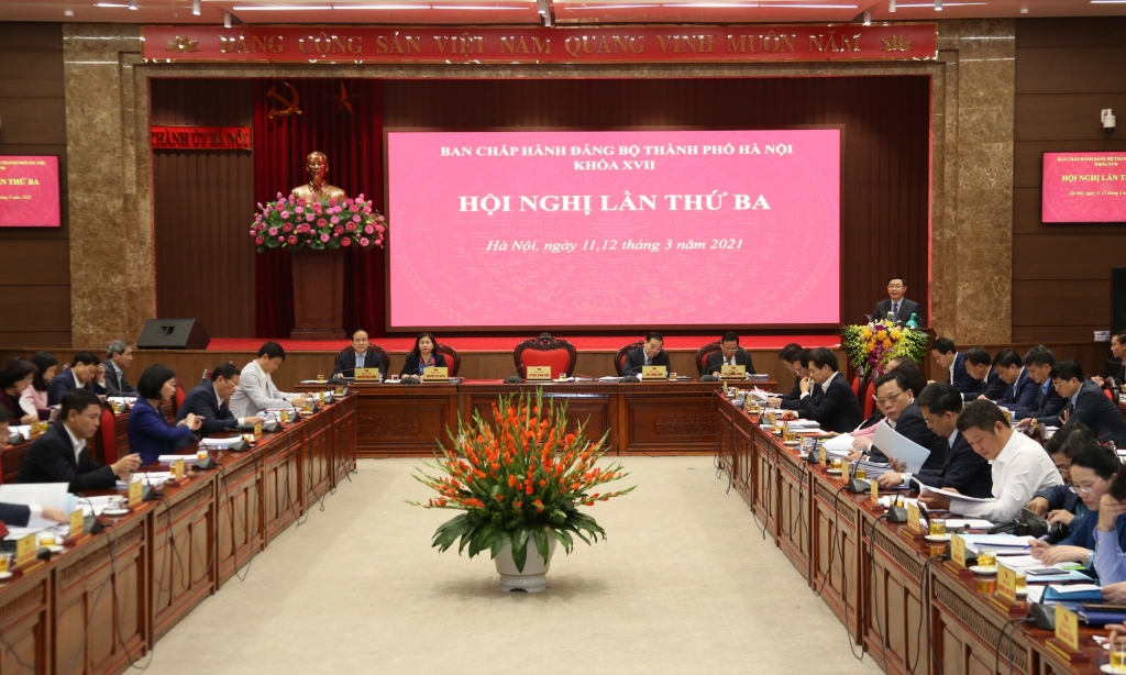 Hội nghị lần thứ Ba, Ban Chấp hành Đảng bộ TP Hà Nội khóa XVII