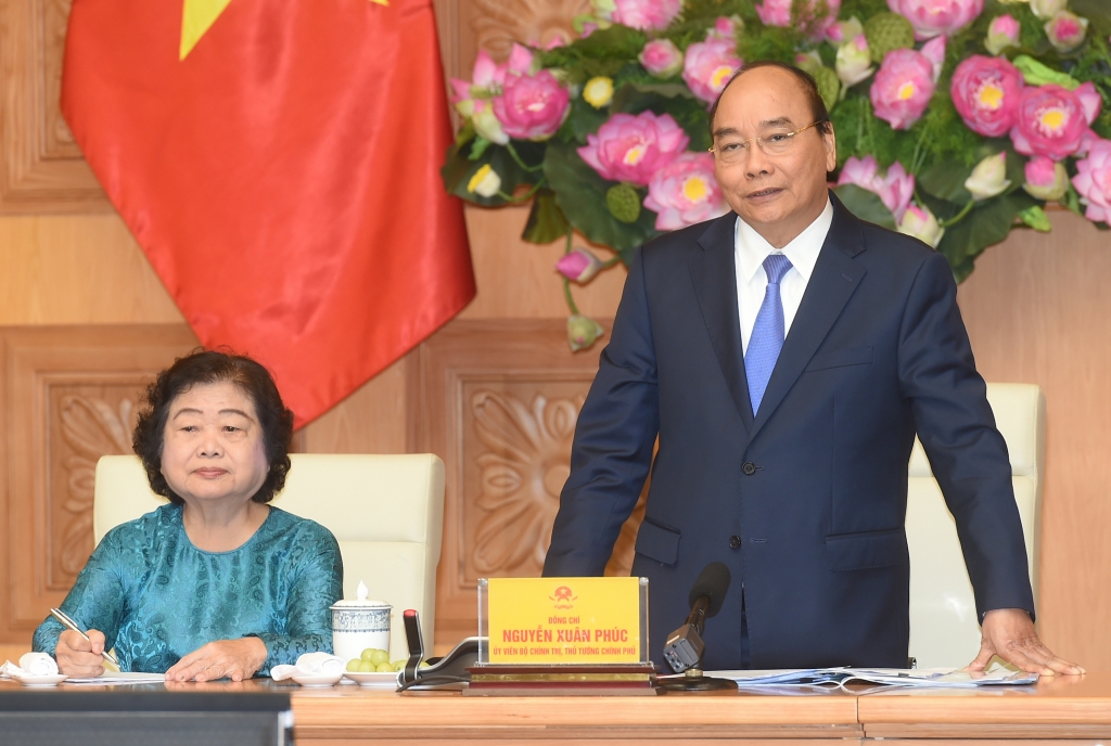 Thủ tướng Nguyễn Xuân Phúc gặp mặt đoàn công tác Quỹ Vừ A Dính