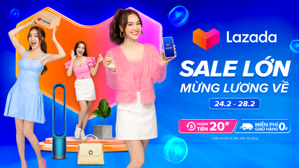 Lazada có nhiều hoạt động nổi bật hướng đến người dùng, thương hiệu và bán hàng