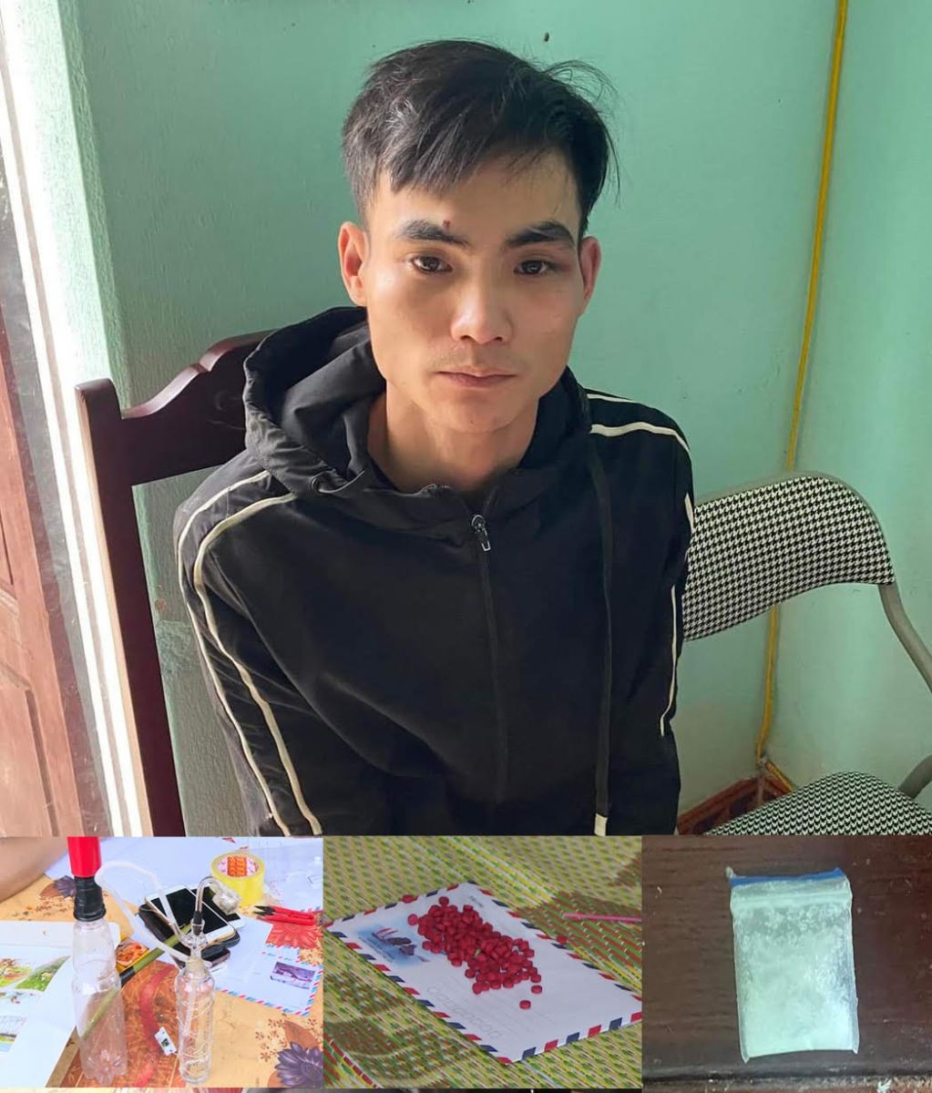Đối tượng Nguyễn Văn Bình  cùng tang vật