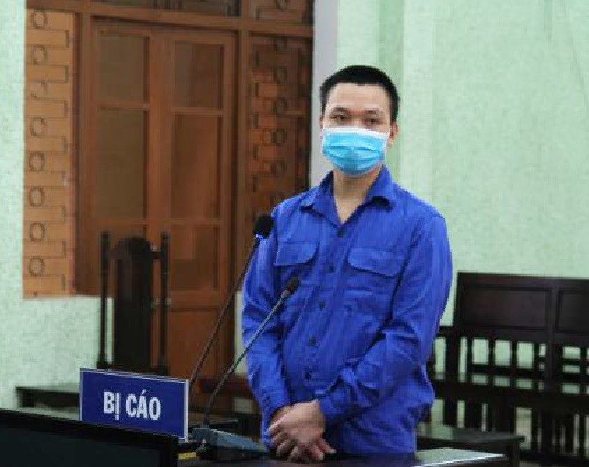 Bị cáo Phan Trần Chiêu tại phiên xét xử