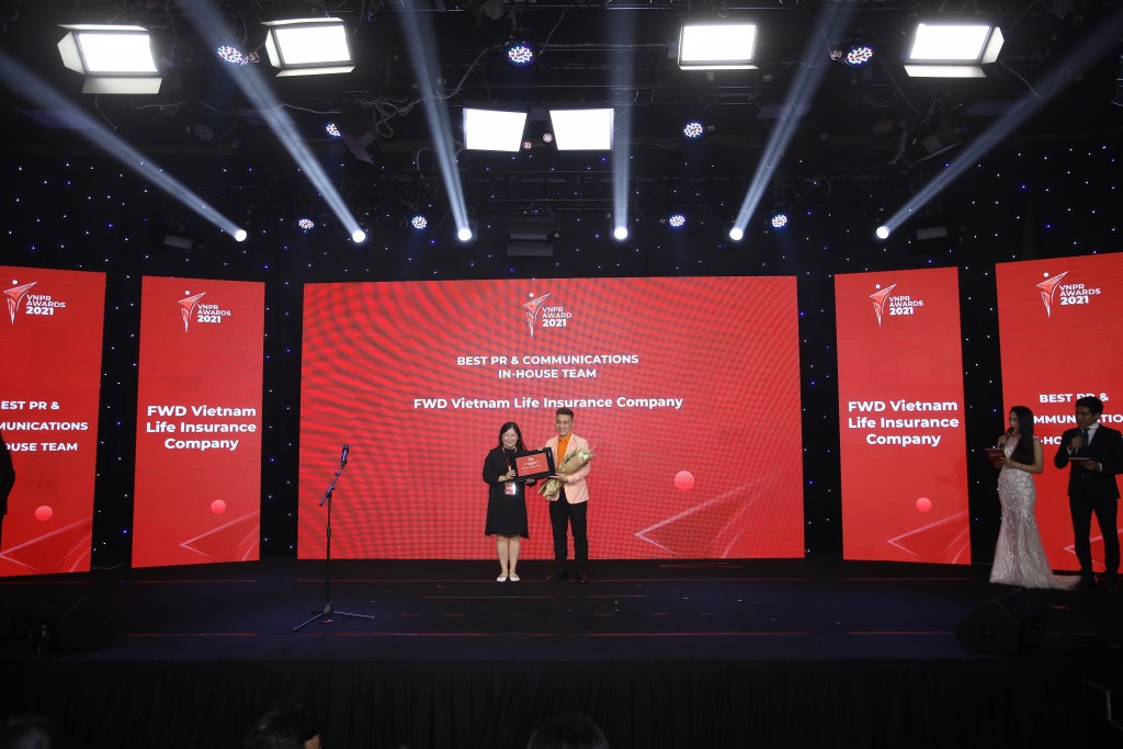 Các đơn vị, cá nhân được vinh danh trong các hạng mục giải thưởng tại VNPR Awards 2021