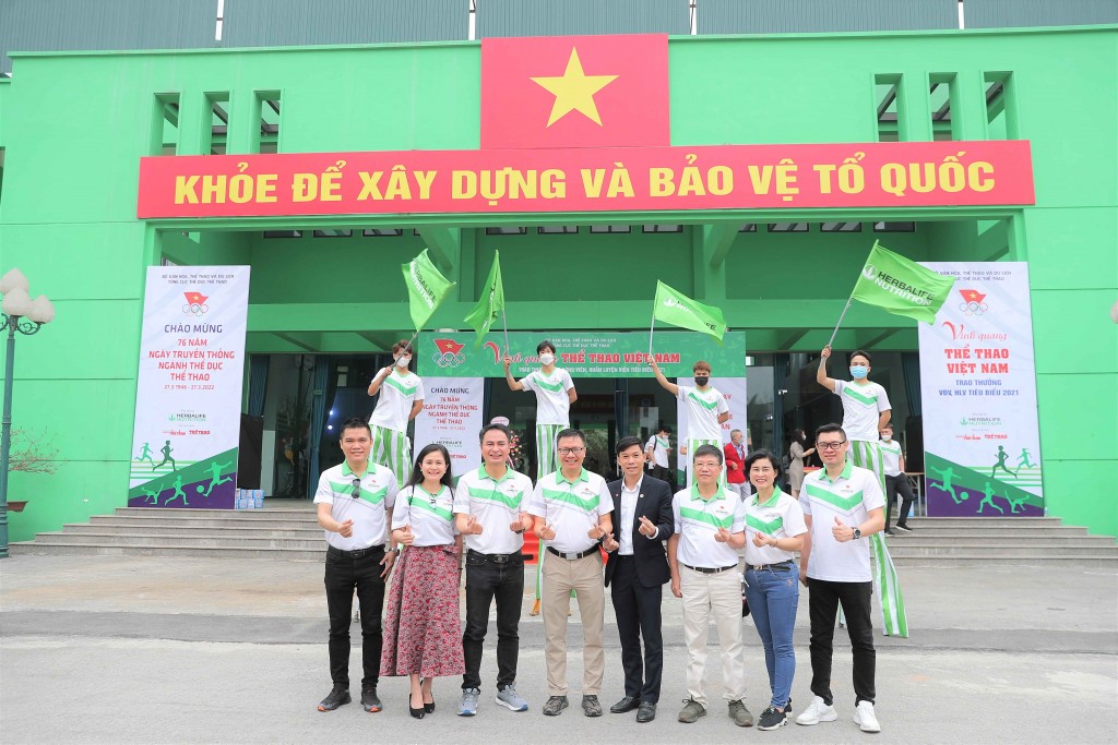 Herbalife Việt Nam đồng hành cùng Chương trình “Vinh quang thể thao Việt Nam 2022”