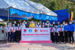 SCG chung tay cùng tỉnh Bình Dương xây dựng mô hình sân thể thao cộng đồng