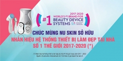 Nu Skin 4 năm liên tiếp được công nhận nhãn hiệu hệ thống thiết bị làm đẹp tại nhà số 1 thế giới