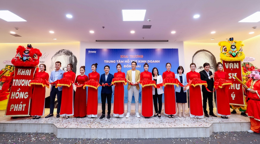 Trung tâm hỗ trợ kinh doanh Amway tại Đồng Nai vừa khai trương nhằm gia tăng trải nghiệm và tính kết nối với khách hàng tại khu vực miền Đông