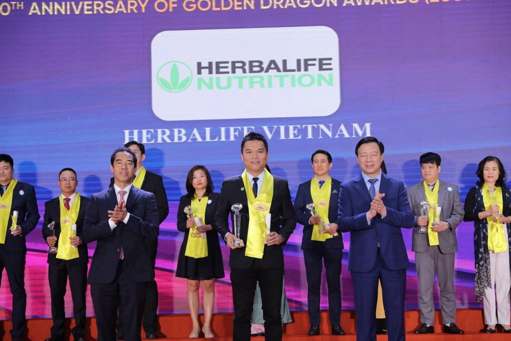 02- Herbalife - Thương hiệu thực phẩm bổ sung dinh dưỡng hàng đầu” tại Rồng Vàng 2021
