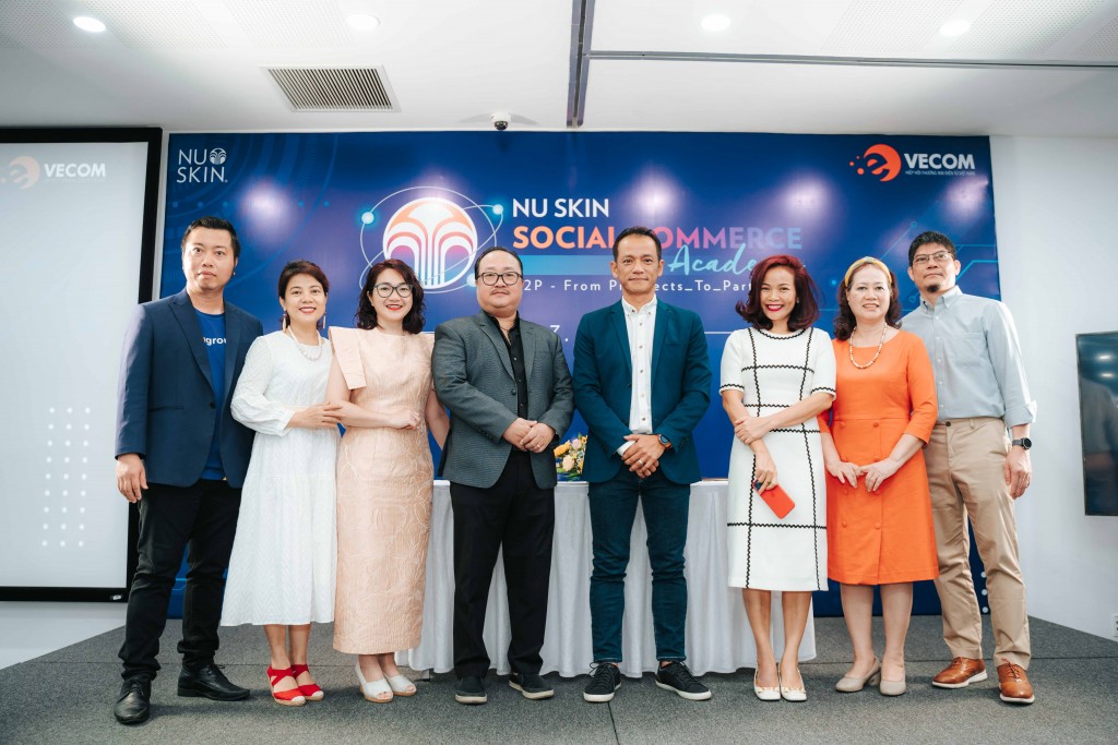 Nu Skin Việt Nam và VECOM hợp tác đào tạo thương mại xã hội