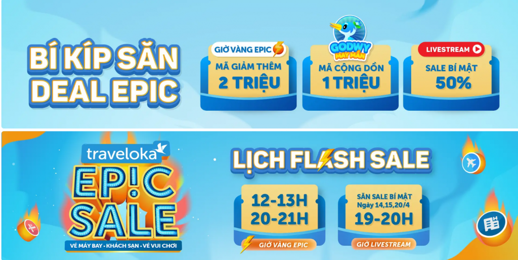 Traveloka khởi động chương trình EPIC SALE lần thứ 3 với những ưu đãi lớn nhất thập kỷ qua