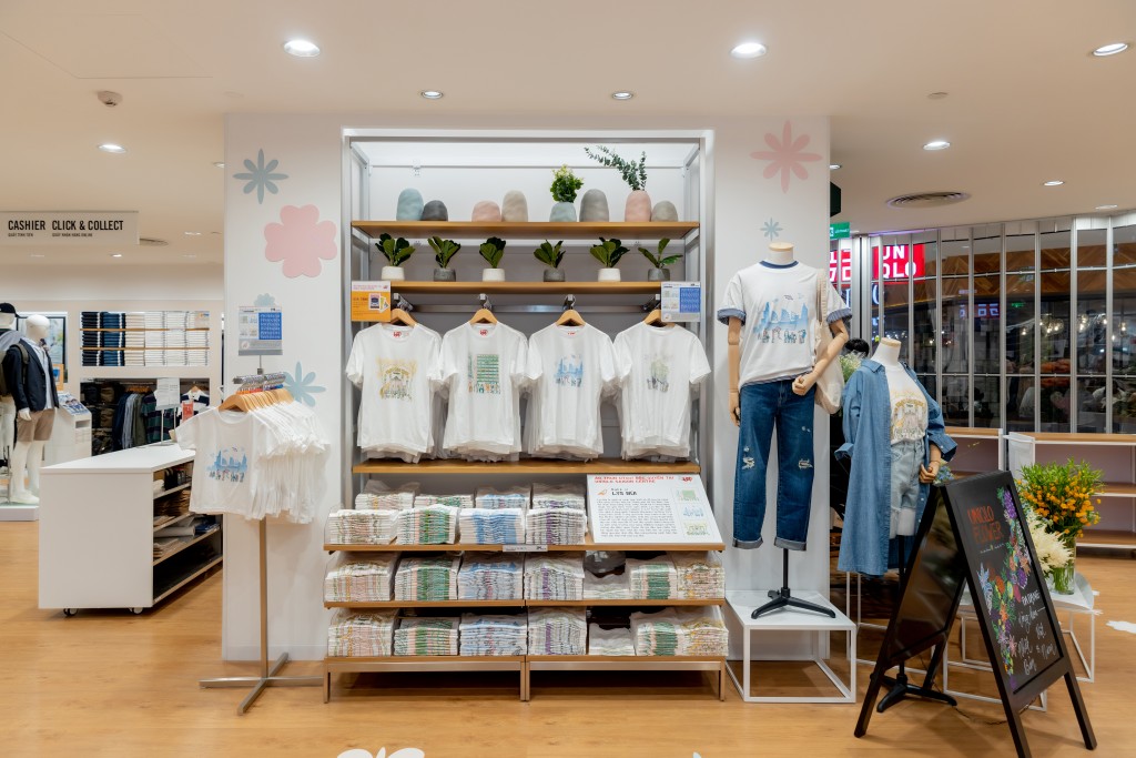 Cửa hàng UNIQLO Saigon Centre sẵn sàng cho ngày khai trương