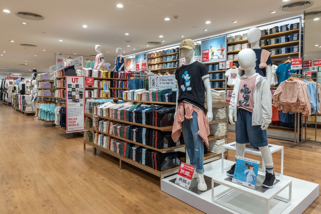 Cửa hàng UNIQLO Saigon Centre sẵn sàng cho ngày khai trương