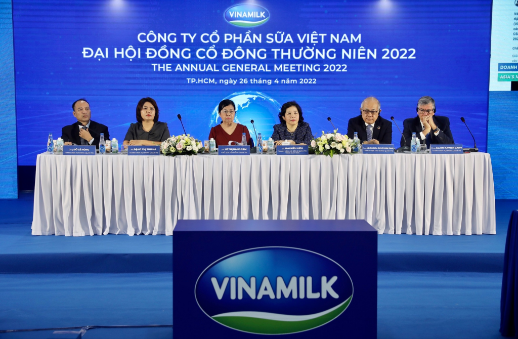 Vinamilk ra mắt Hội đồng quản trị nhiệm kỳ 2022 - 2026