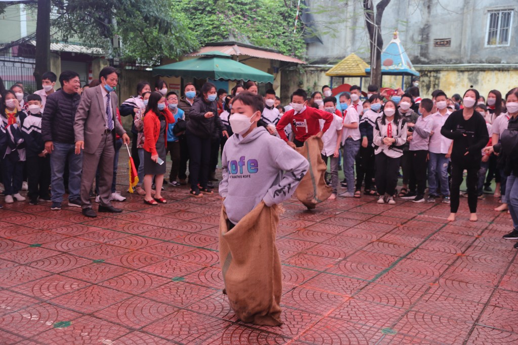Herbalife Vietnam đồng hành cùng trường THCS Xã Đàn tổ chức Ngày hội Văn hóa Thể thao