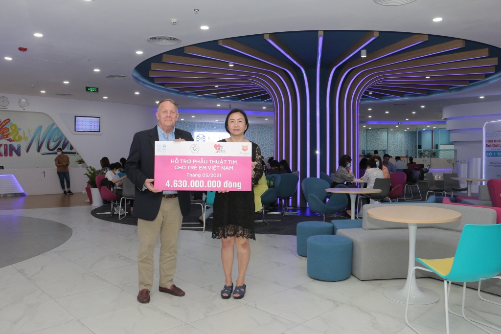 Nu Skin tiếp tục đóng góp 4,6 tỉ đồng hỗ trợ trẻ em bị bệnh tim bẩm sinh ở Việt Nam