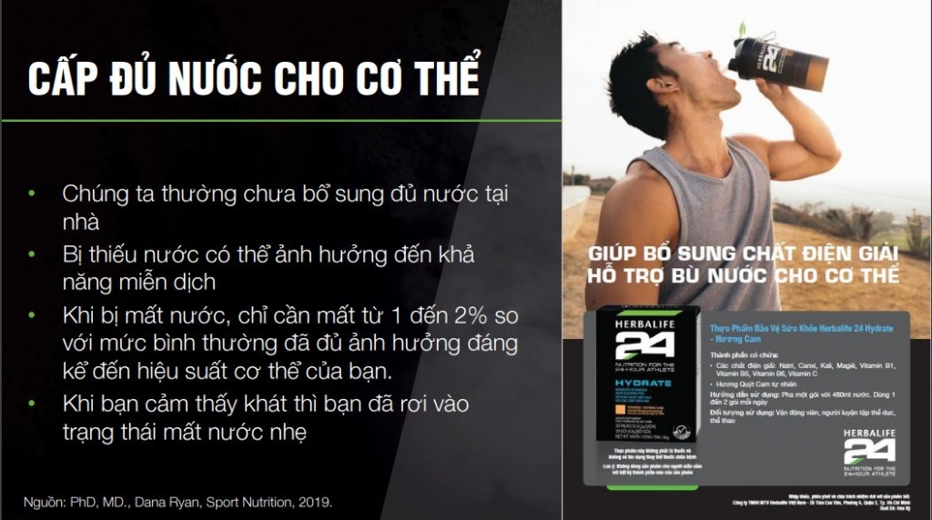 Herbalife Việt Nam phối hợp cùng Ủy Ban Olympic Việt Nam tổ chức chương trình huấn luyện dinh dưỡng thể thao trực tuyến